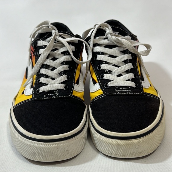 Vans Old Skool Flame Womens Classic Skateboard Shoes Lace Up Size 7.5 - Picture 3 of 11